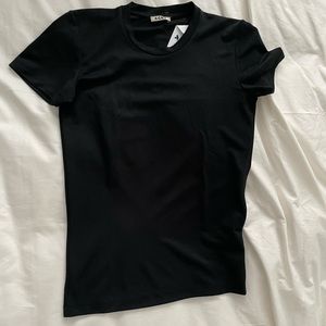 Acne studios black t shirt